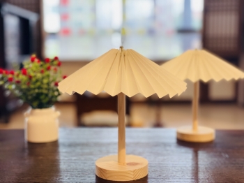 한지 우산 조명(제작 : 비꽃) 섬네일 파일
